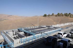 تصفیه‌خانه فاضلاب روستای قلیان افتتاح شد