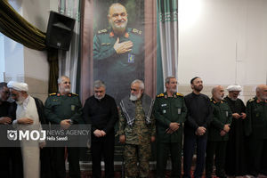 آیین اربعین سردار سپهبد شهید حسین سلامی برگزار شد