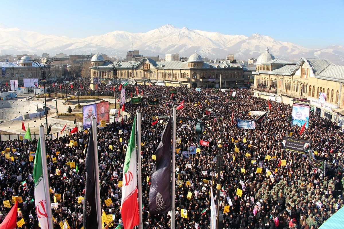 عکس مراسم سردار سلیمانی
