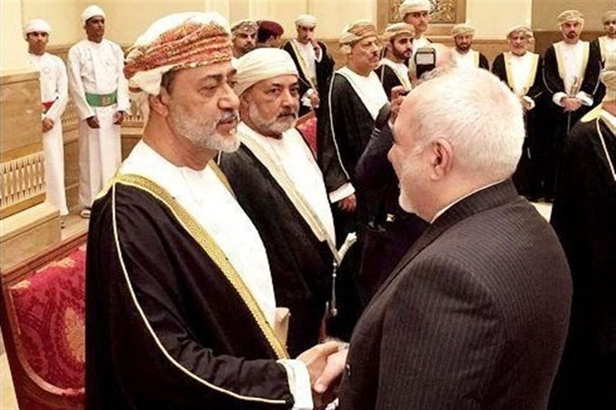 ملاقات ظریف با پادشاه جدید عمان