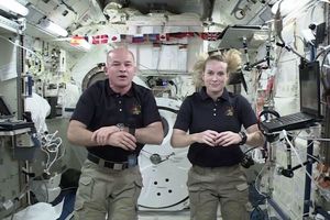 اوج هیجان المپیک در فضا