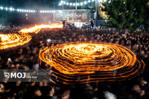 آئین مشعل گردانی عراقی‌های مقیم تهران