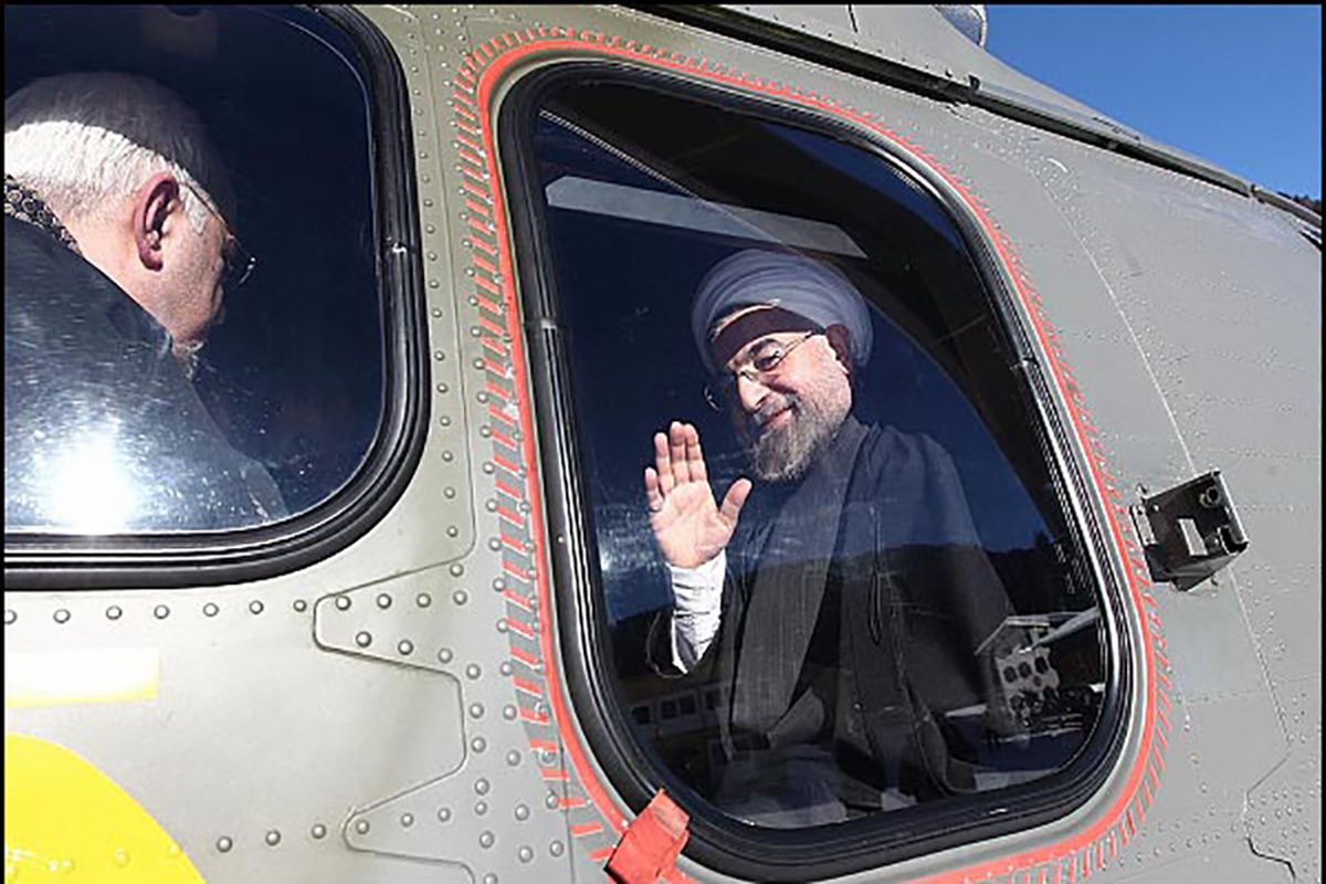 بازدید رئیس جمهور از مناطق سیل زده لرستان