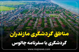 اینفوگرافیک/مناطق گردشگری مازندارن