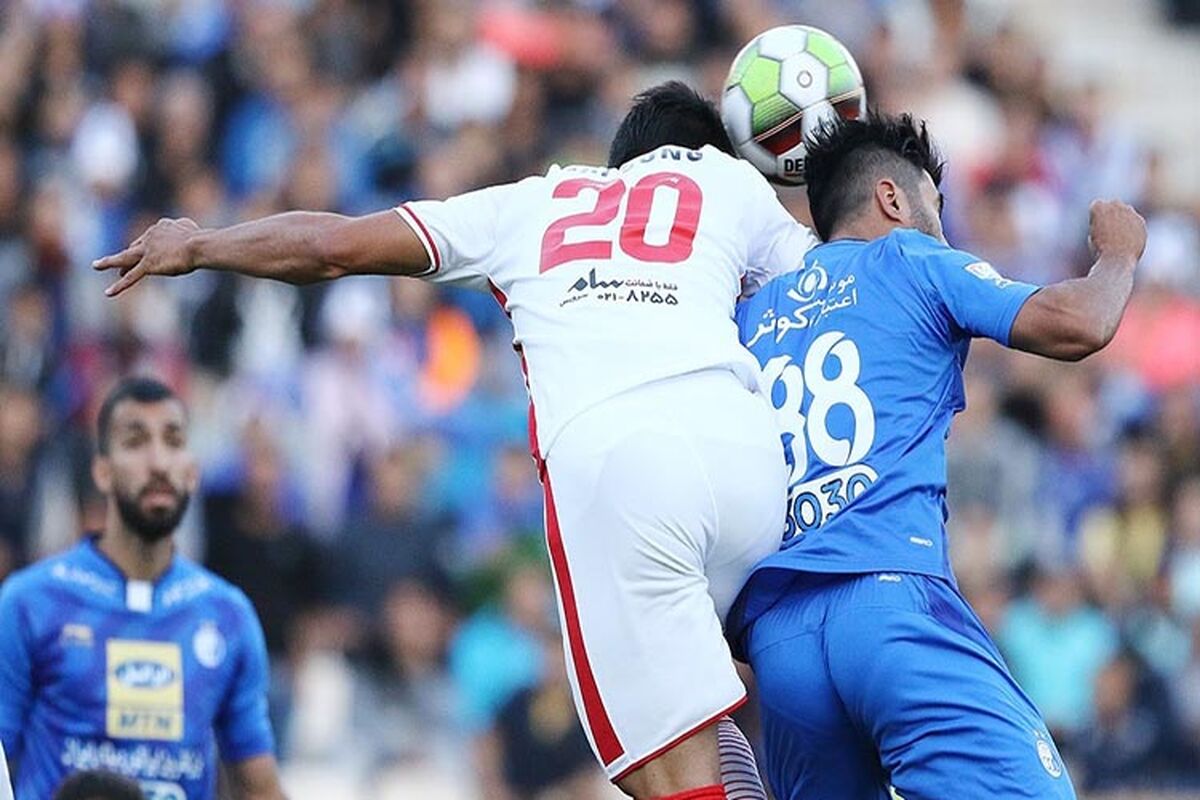 بازی استقلال و نساجی مازندران