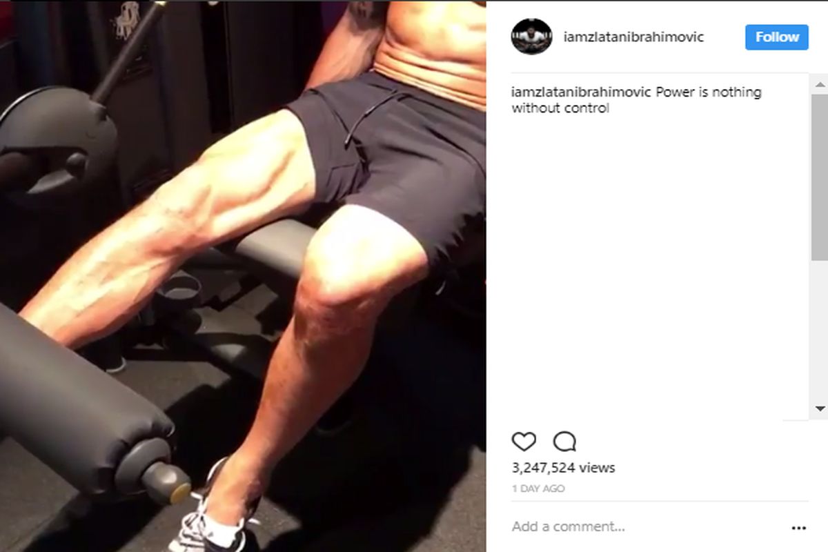 پست اینستاگرامی زلاتان ابراهیمویچ