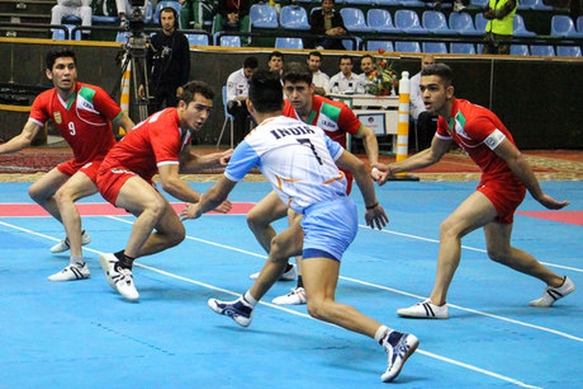 پیروزی تیم ملی کبدی ایران در برابر ترکمنستان