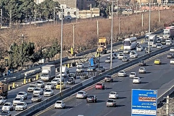 ترافیک سنگین صبحگاهی در برخی از محورهای منتهی به تهران