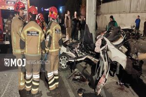 مرگ دو جوان ۱۹ ساله در حادثه واژگونی خودرو در بندرلنگه