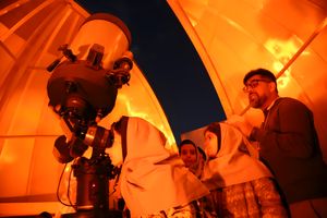 رصدخانه حرم مطهر سیدعلاءالدین حسین با تجهیزات پیشرفته میزبان پژوهشگران