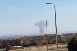 انفجار مهیبی در شرق قاهره باعث وحشت ساکنان شد