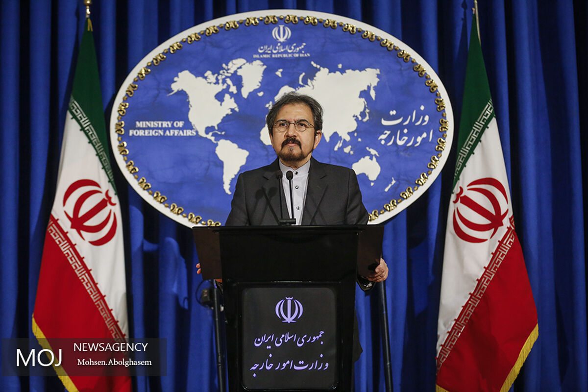 بهرام قاسمی سخنگوی وزارت امور خارجه