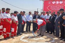 کلنگ احداث هشتمین پایگاه امداد و نجات تماما خیرساز در شهرستان مهر به زمین خورد