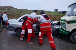 ۵۷۲ نیروی عملیاتی هلال احمر در ۱۷۳ حادثه طی ۷۲ ساعت امدادرسانی کردند