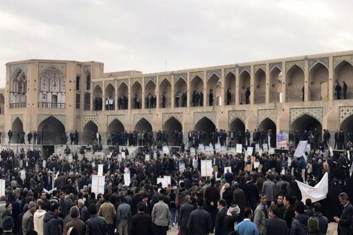 اصفهان- تجمع کشاورزان