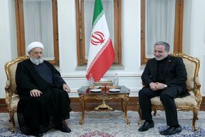 دیدار نائب‌رئیس مجلس اعلای شیعیان لبنان با عراقچی + فیلم
