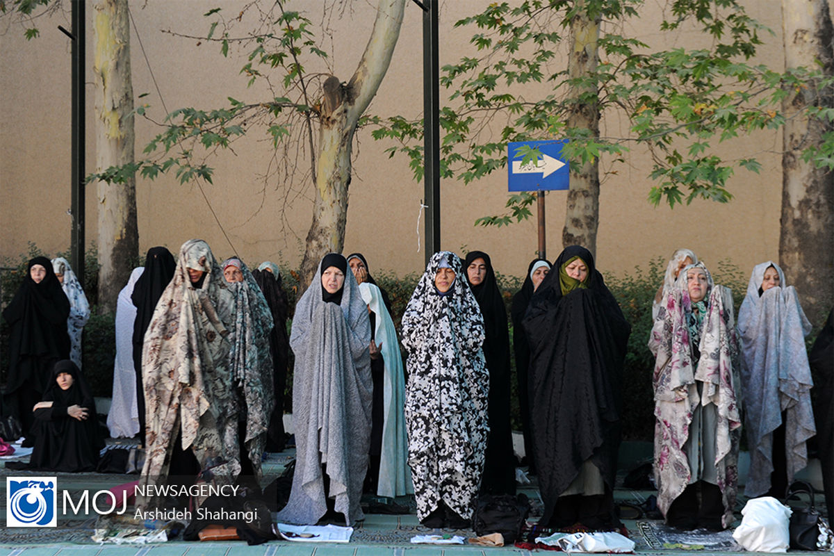 نماز عید قربان در دانشگاه تهران