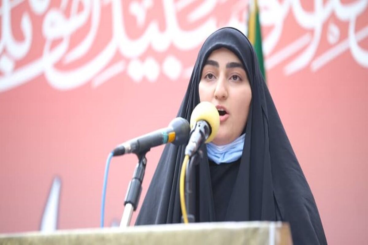 زینب سلیمانی، سخنران یادواره شهید حسین پور شلمانی