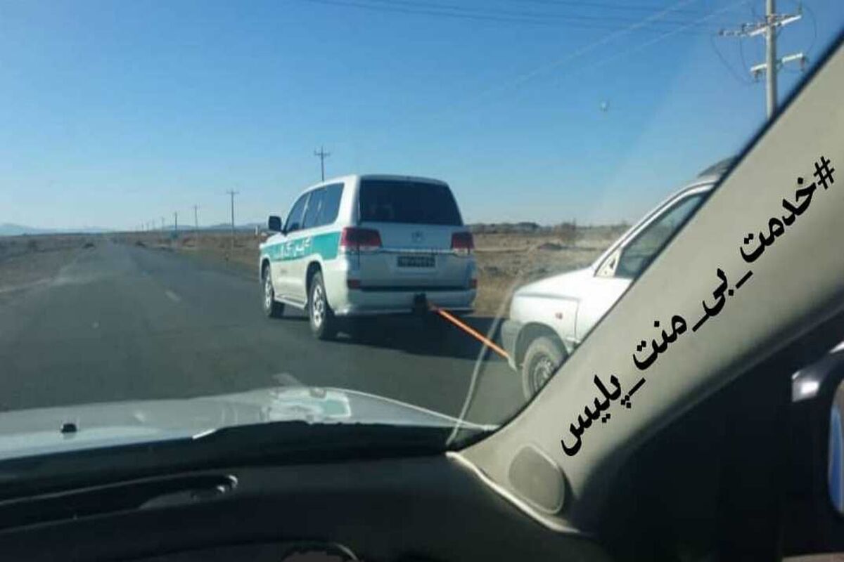 امداد رسانی فرمانده انتظامی استان اصفهان