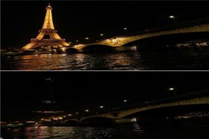 خاموش شدن معروف‌ترین نماد شهرهای جهان برای "ساعت زمین"+ تصاویر