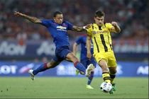 شاگردان مورینیو مقابل دورتموند شکست خوردند + تصاویر