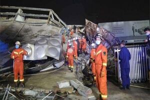 جزئیات فروریختن هتل قرنطینه شدگان کرونا ویروس در چین