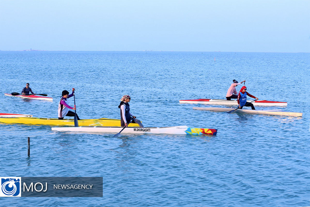 اردوی تیم ملی قایقرانی در بوشهر 