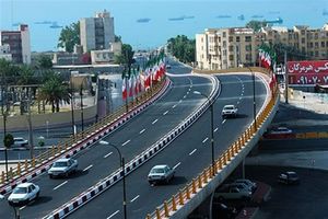 ساخت تقاطع غیر هم سطح در چهار نقطه بندرعباس