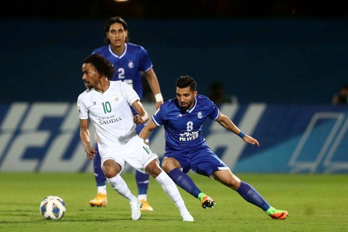 بازی الاهلی عربستان و استقلال