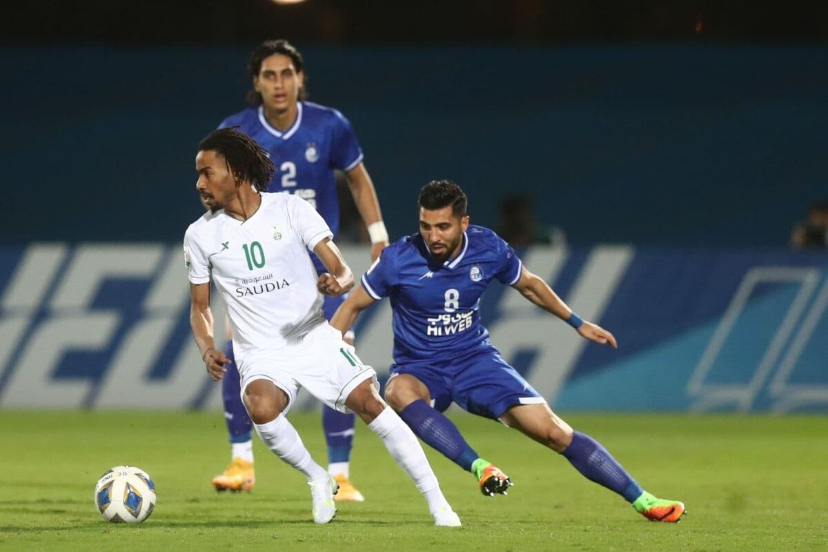 بازی الاهلی عربستان و استقلال