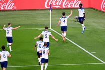 ساکا بهترین بازیکن دیدار تیم‌های ایران و انگلیس