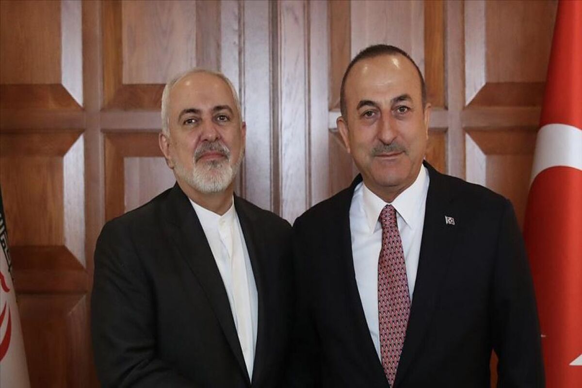 ظریف و وزیر خارجه ترکیه