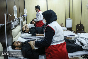 خدمات امدادی جمعیت هلال احمر ایران در ایام اربعین