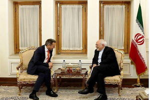 ظریف با رئیس کمیته بین‌المللی صلیب سرخ دیدار کرد