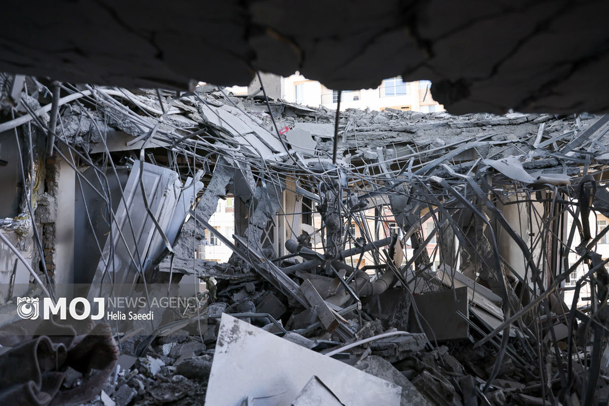 آثار حمله رژیم صهیونستی به منازل دانشمندان هسته ای