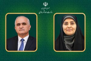 وزیر راه و شهرسازی ایران و معاون نخست‌وزیر آذربایجان با یکدیگر گفتگو کردند