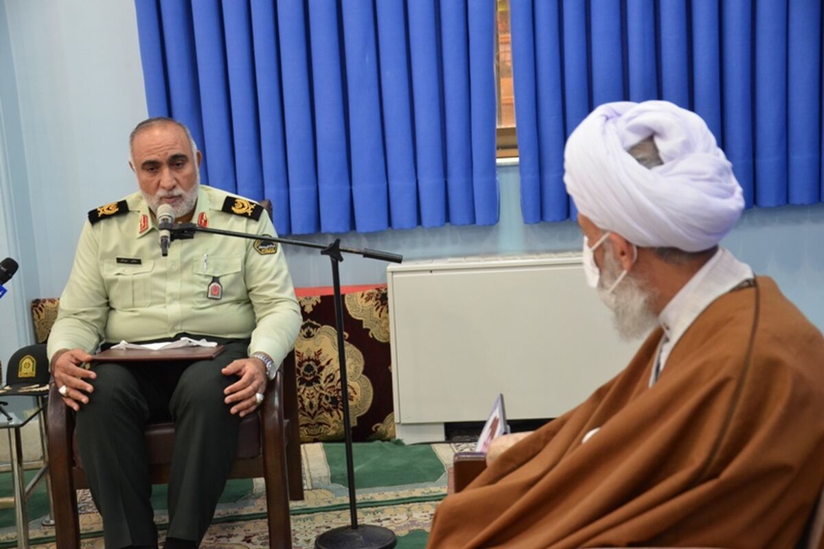 سردار میرزایی فرمانده انتظامی مازندران