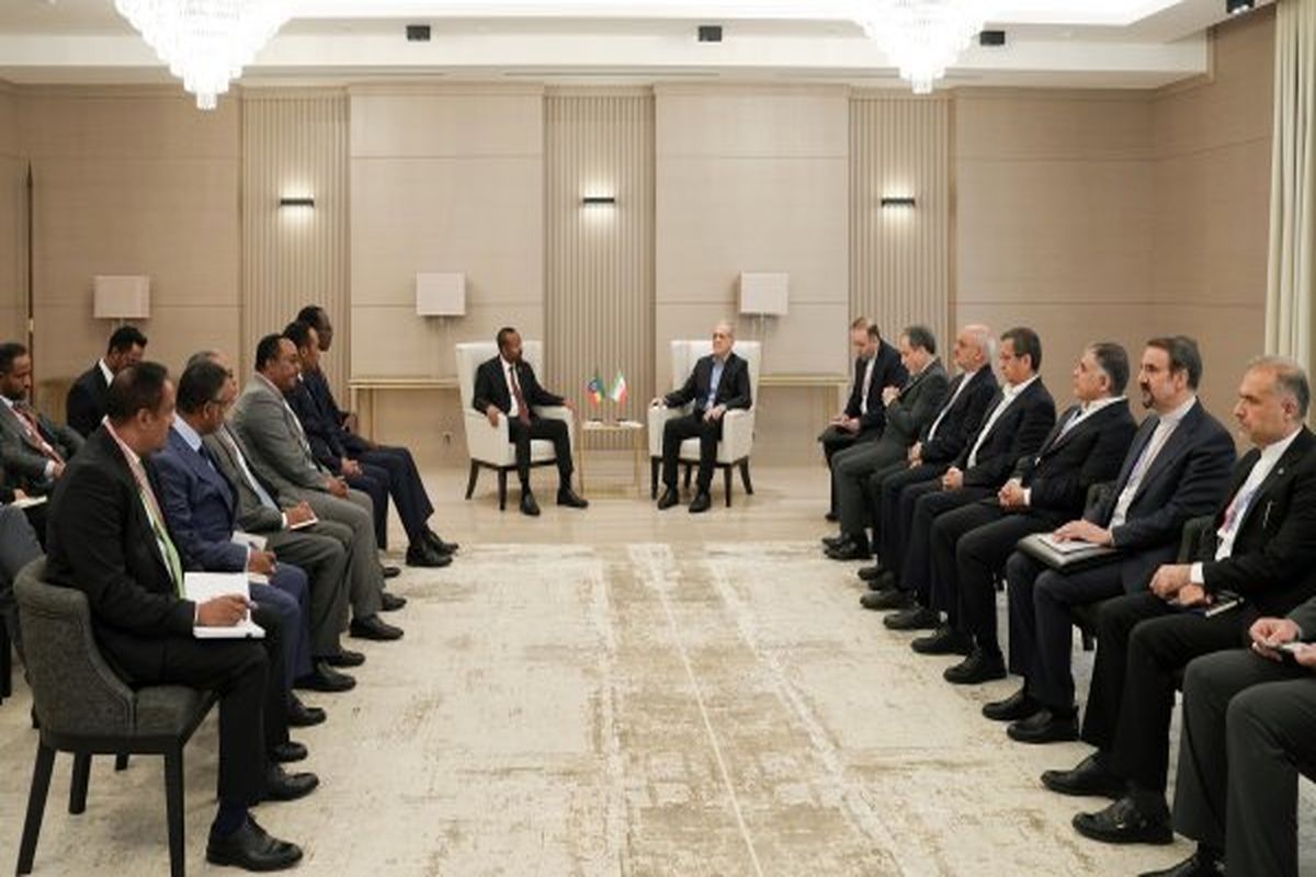 رئیس جمهوری در دیدار نخست وزیر اتیوپی