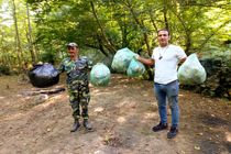 مرگ هر بوته سبز؛ مرگ ما انسان هاست/ روستای چناررودخان شفت به همت فعالان محیط زیست پاکسازی شد+عکس