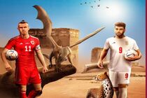 تصویری از کوچکترین هوادار ایرانی در جام جهانی ۲۰۲۲ +عکس