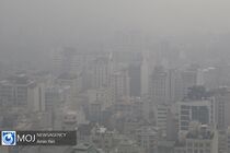 وضعیت هوا در ۳ محدوده تهران قرمز شد
