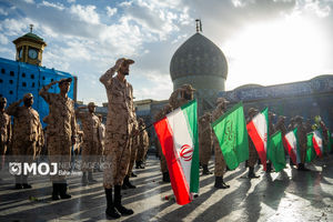 مراسم روز سرباز در حرم حضرت عبدالعظیم حسنی(ع)