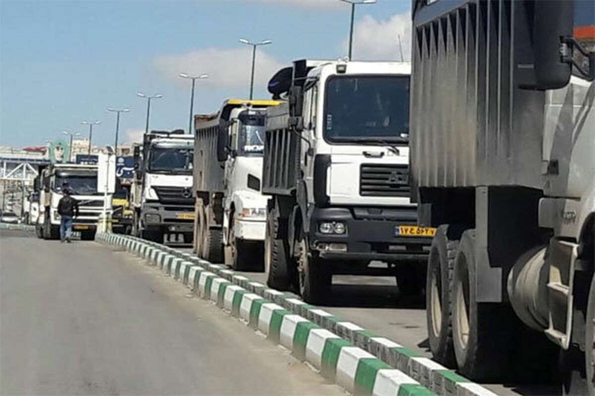 ناوگان سنگین حمل و نقل در ایام نوروز