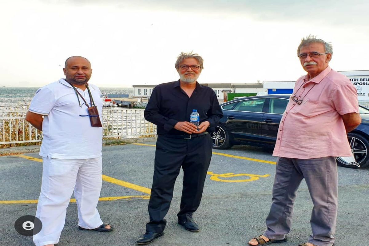 مازیار میریُ امین تارخ و همایون اسعدیان در سریال خسوف