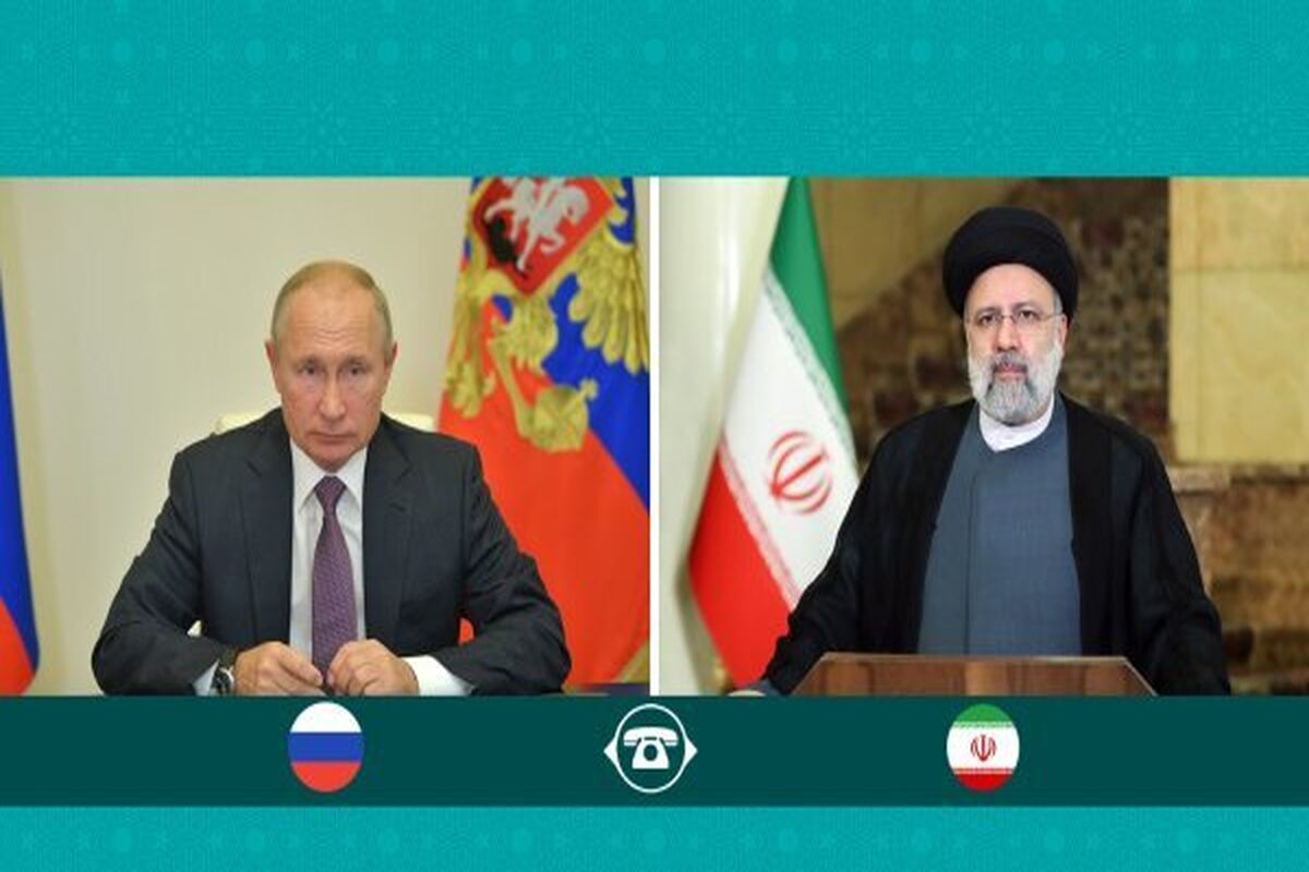 ابراهیم رئیسی و ولادیمیر پوتین 