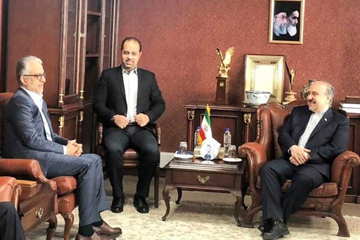 دیدار شیخ سلمان با مسعود سلطانی فر