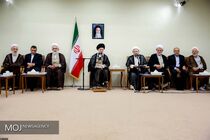دیدار رئیس و مسئولان قوه قضائیه با رهبر معظم انقلاب اسلامی