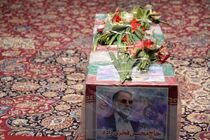 مراسم تشیع شهید محسن فخری‌ زاده با حضور مقامات لشکری و کشوری برگزار شد