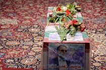 مراسم تشیع شهید محسن فخری‌ زاده با حضور مقامات لشکری و کشوری برگزار شد