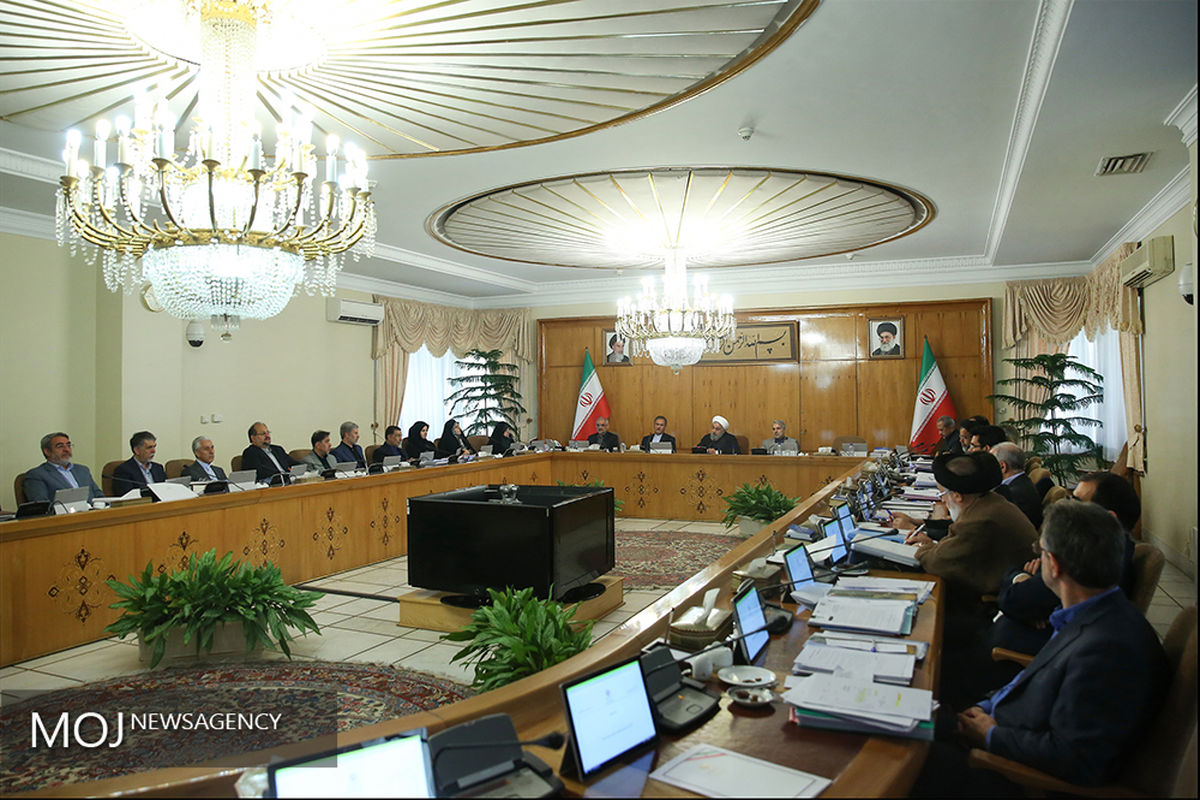 جلسه هیات دولت - ۲۱ شهریور ۱۳۹۷/هیات وزرا